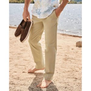 Tommy Bahama Men's Flat Front Boracay Island Chino Pants - Stone Khaki*