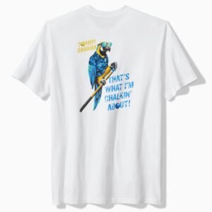 Tommy Bahama Men's Thats What Im Chalking About T-Shirt - White