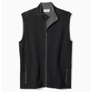 Tommy Bahama Men's Flipview Vest - Black Heather