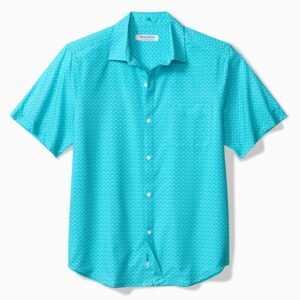 Tommy Bahama Men's Bahama Coast Teeny Martini Camp Shirt - Light Island Breeze