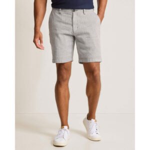 Tommy Bahama Men's 9-Inch Beach Coast Linen Shorts - Bala Shark