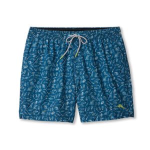 Tommy Bahama Men's 6-Inch Naples Night Schooled Swim Trunks - Kingfish