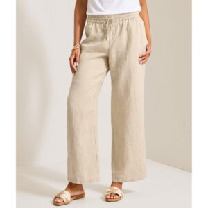 Tommy Bahama Women's Two Palms Easy Linen Pants - Natural