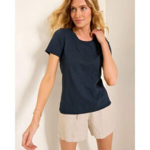 Tommy Bahama Women's Salty Breeze Jersey T-Shirt - Dark Sapphire