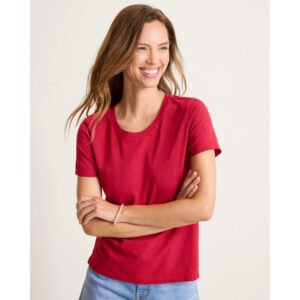 Tommy Bahama Women's Salty Breeze Jersey T-Shirt - Deep Havana