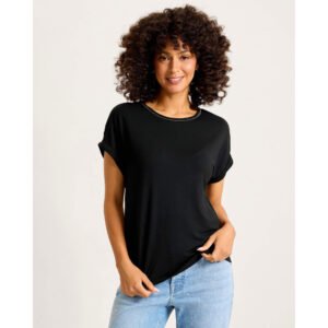 Tommy Bahama Women's Kauai Caviar Beaded Top - Black