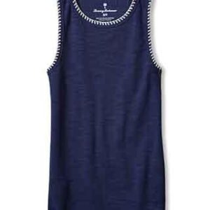 Tommy Bahama Women's Ashby Isles Crochet Stitch Tank Top - Coastline