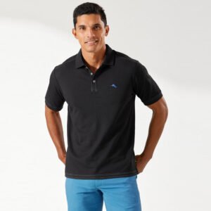 Tommy Bahama IslandZone Emfielder 2.0 Polo Shirt - Black